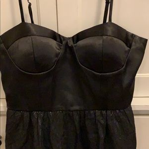 Black Bustier Dress
